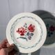 Art Deco service, Digoin Sarreguemines model, canes