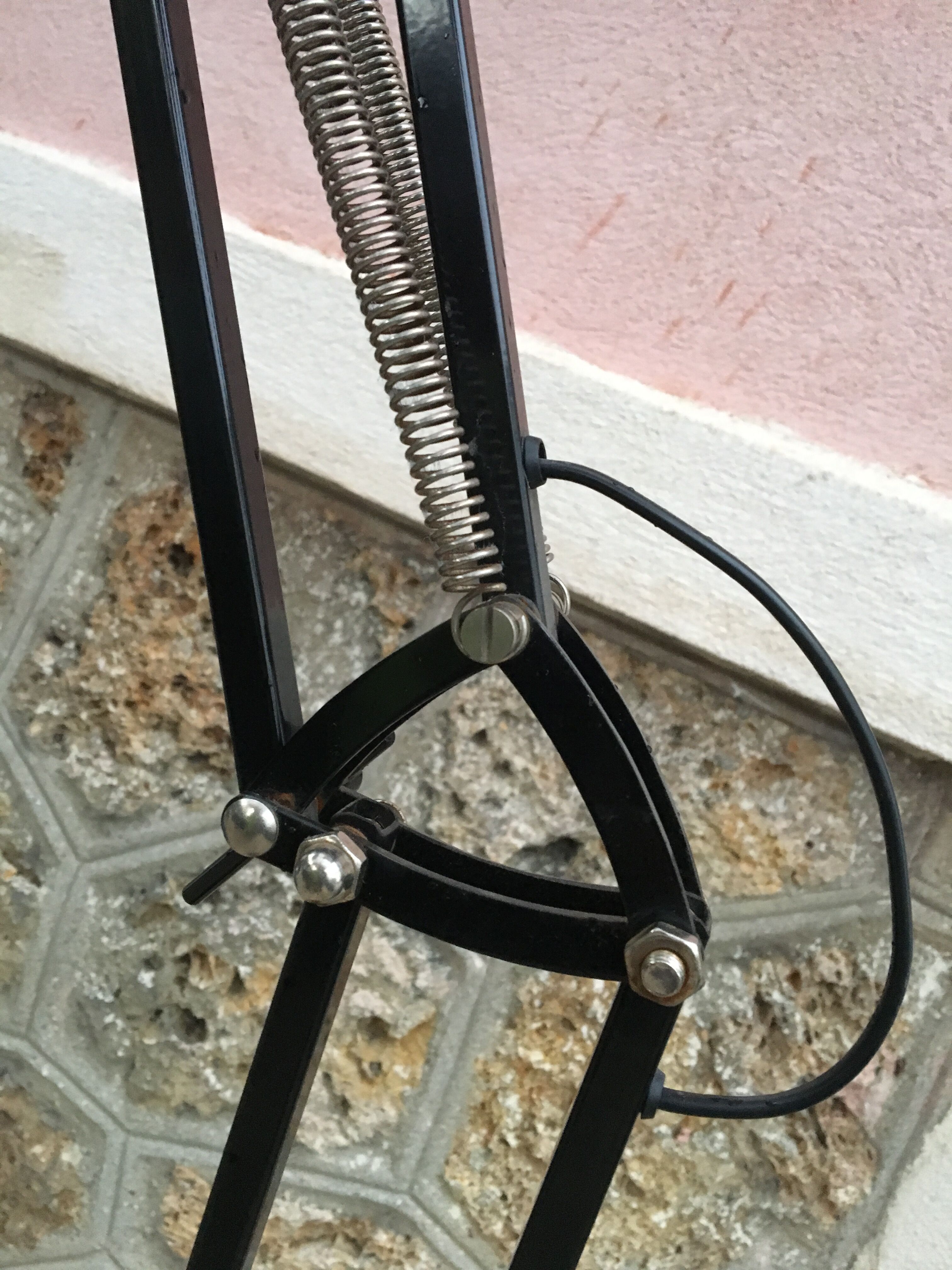 Industrial floor lamp 60s