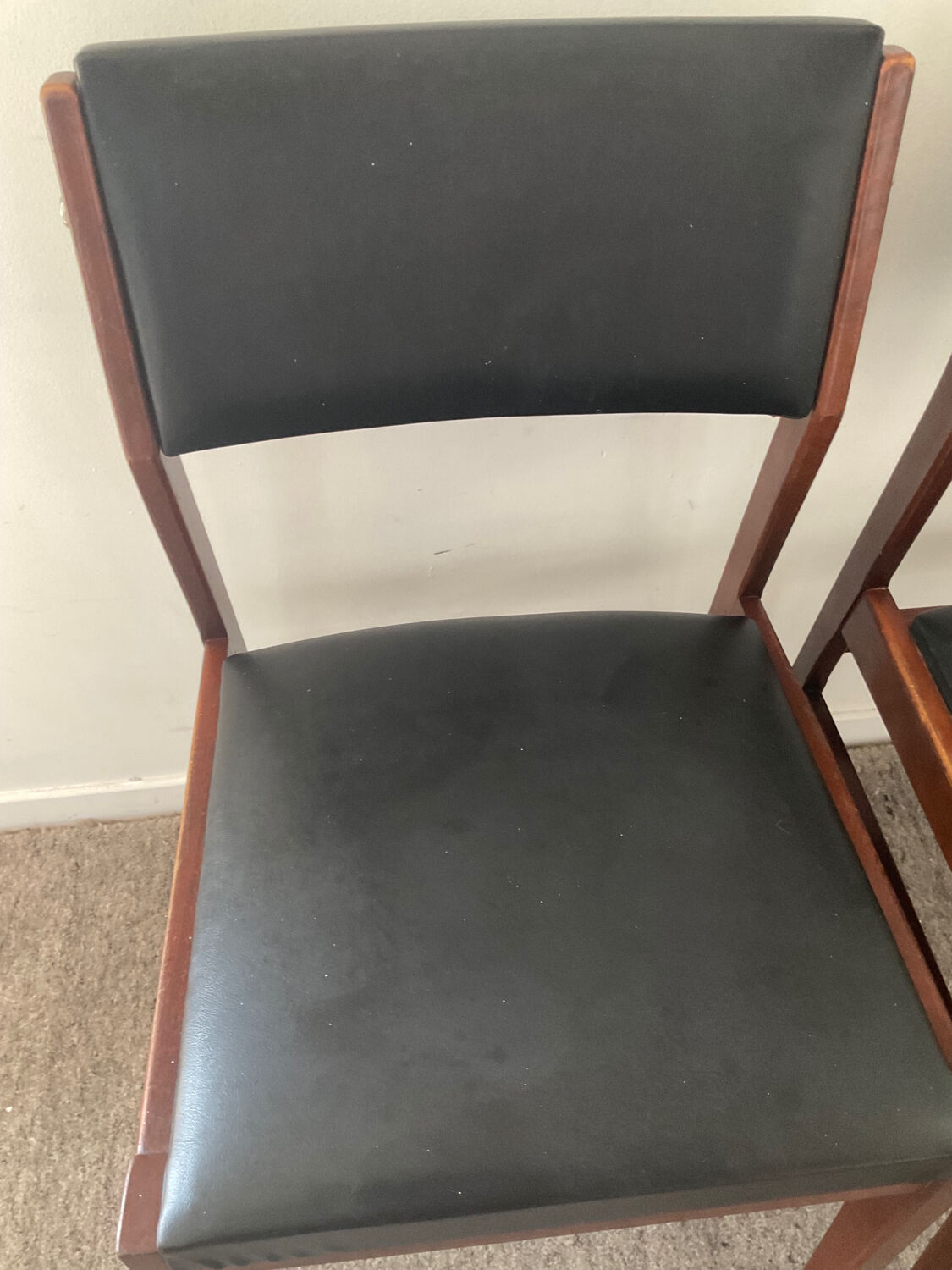 Pair of Scandinavian chairs from the 60s