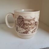 English stoneware cup or music box