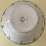 Earthenware salad bowl from the Moulin des Loups and Hamage Terre de Fer factory