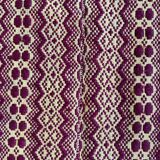 Vintage Romanian carpet brown design on yellow background 217x146cm