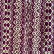 Vintage Romanian carpet brown design on yellow background 217x146cm