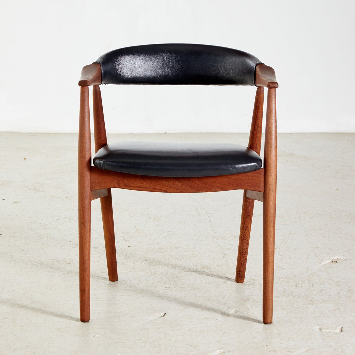 Model chair 213 in teak by Th. Harlev for Farstrup M-bler 60s
