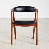 Model chair 213 in teak by Th. Harlev for Farstrup M-bler 60s