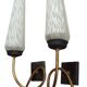 Pair of vintage wall lights