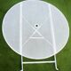 Table de jardin pliante, années 50, métal perforé