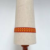 Ceramic fat lava Hustadt Leuchten floor lamp, 1970s