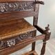 Portemanteau En Chêne Sculpté, Style Néo-gothique, XIXe Siècle