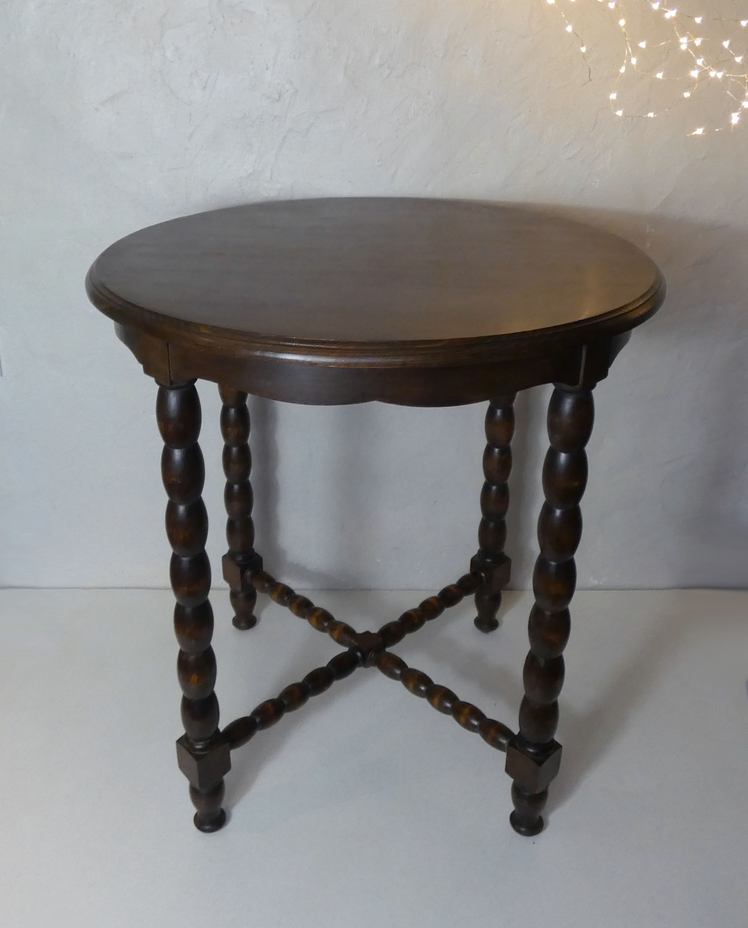 old Breton folk art table