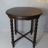 old Breton folk art table