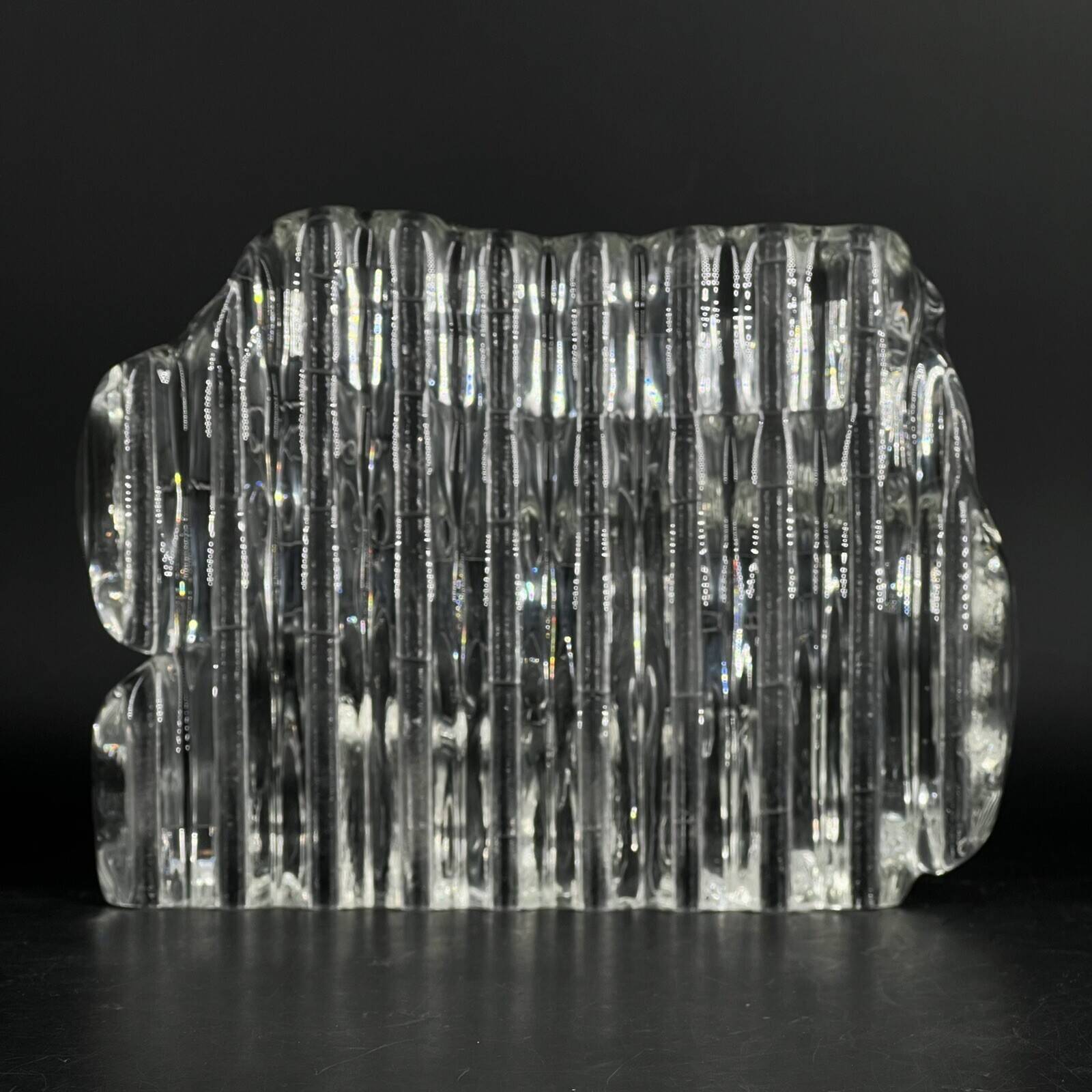 Sculpture en verre de Murano Barovier & Toso - Élément musical - Design italien des années 70