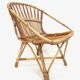 Fauteuil en rotin de Rohe Noordwolde, 1960, Pays-Bas