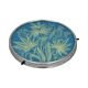 GOSMET Bydgoszcz Rotating Serving Platter – 1970s PRL Era – Vintage Turquoi