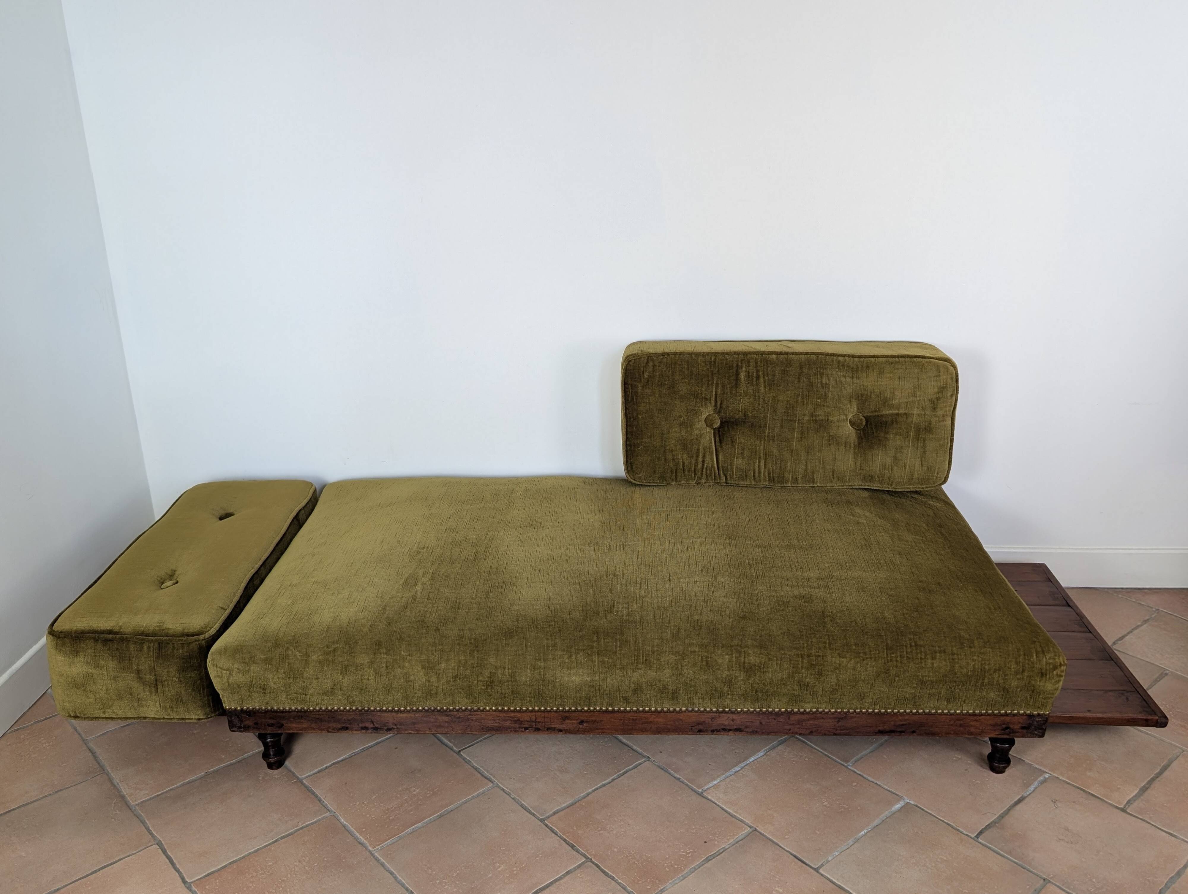 Canapé Day Bed velours