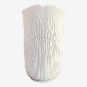 Vase, porcelaine de bisque blanche du milieu du siècle AK Kaiser vase par Michaela Frey