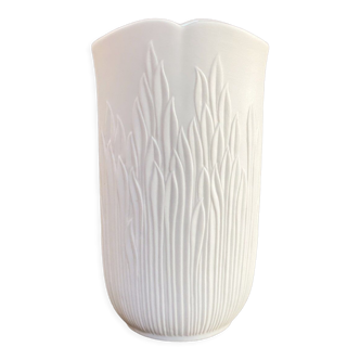 Vase, porcelaine de bisque blanche du milieu du siècle AK Kaiser vase par Michaela Frey