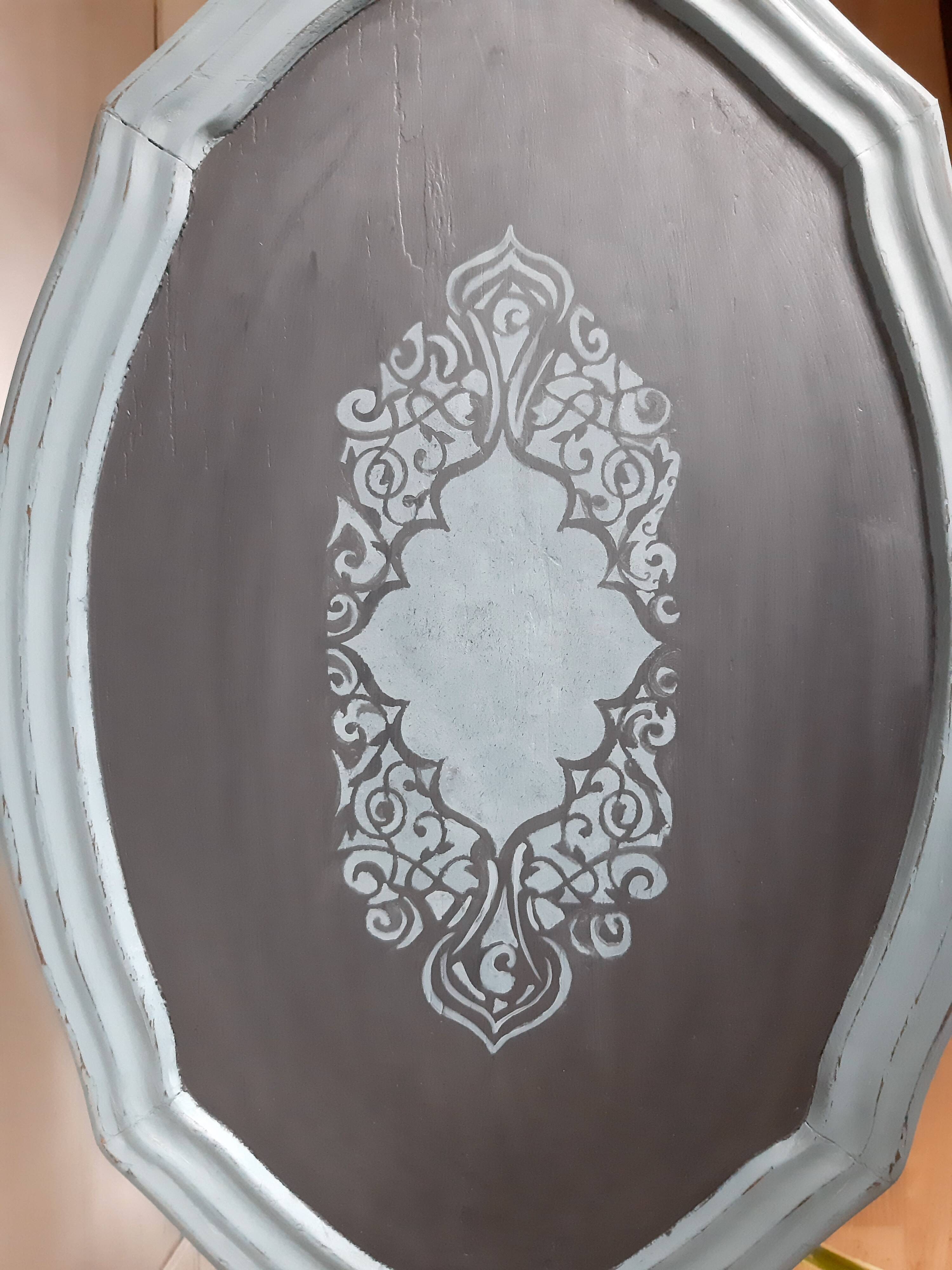 Small old violin table