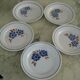 5 flat plates CREIL Montereau model Queen