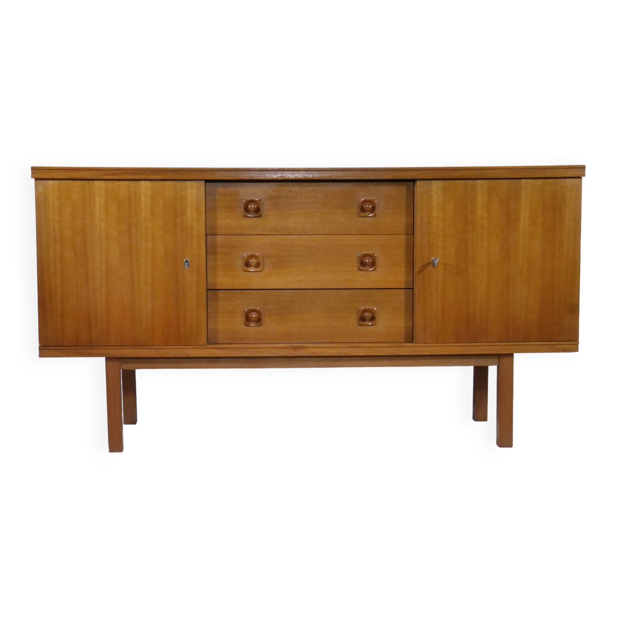 Walnut Sideboard, Mid-Century, 1960s, by Reckord