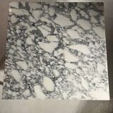 Vintage 1970s Calacatta marble coffee table