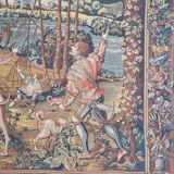 Vintage Tapestry Aubusson Style Made in France with Label