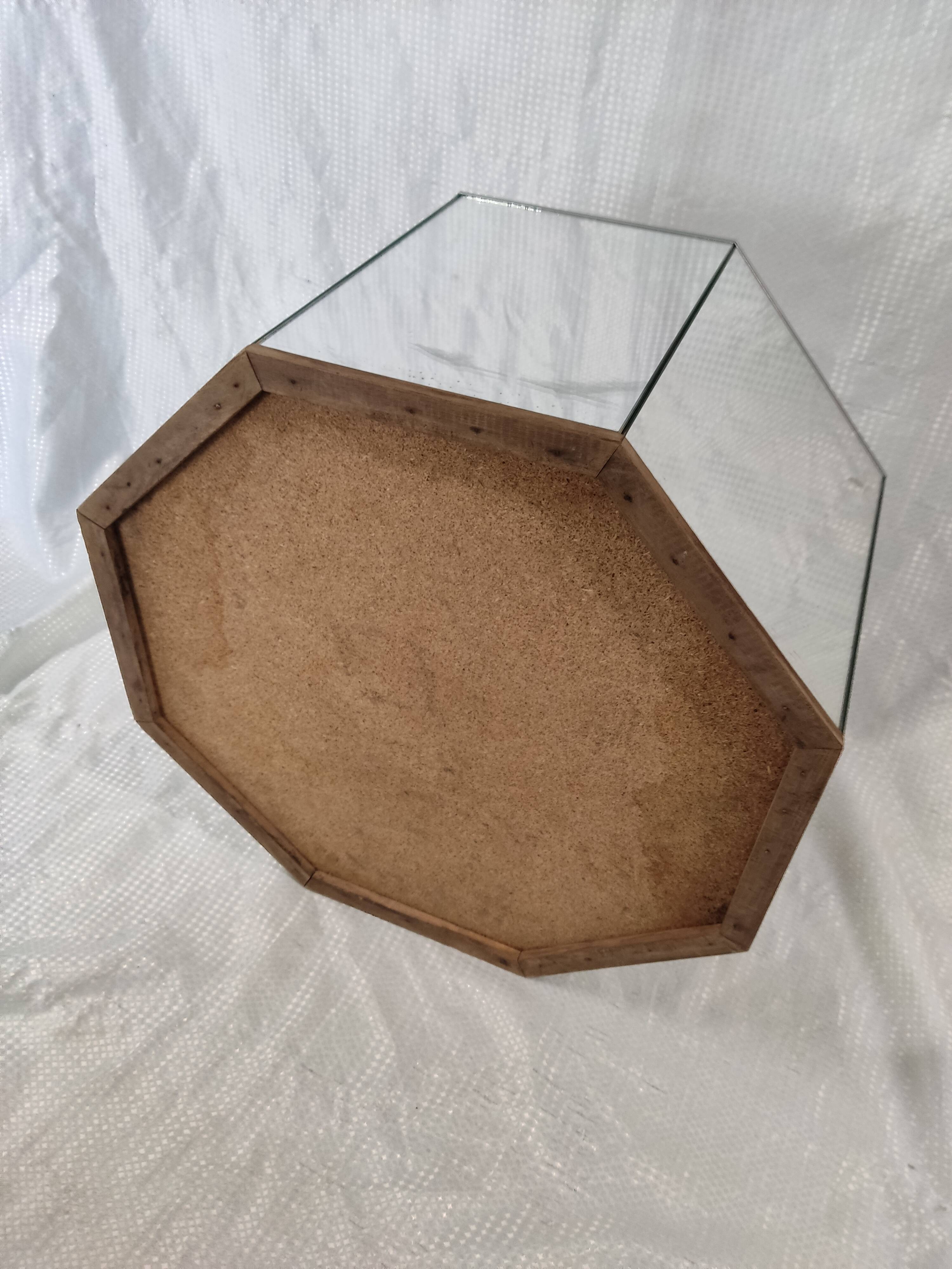 Coffee table mirror effect seventies