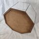 Coffee table mirror effect seventies