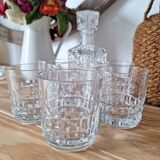 Art deco whiskey glasses