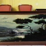 Painting signed Guenet