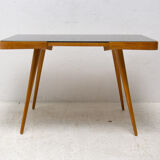 Opaxite glass coffee table, 1960´s, Czechoslovakia