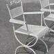 Garden set Maison Jansen in wrought iron 1960