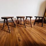 Set of 4 mismatched stools