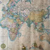 Girard Barrere 1960 planisphere map