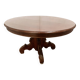 Napoleon III central leg table Solid mahogany 19th century