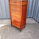 Louis XVI marble top chest of drawers