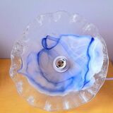 Murano blown glass jellyfish pendant light