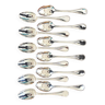 Christofle perles 12 cuillères de table 20,5 cm état proche du neuf