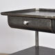 Iron nightstand, circa 1950