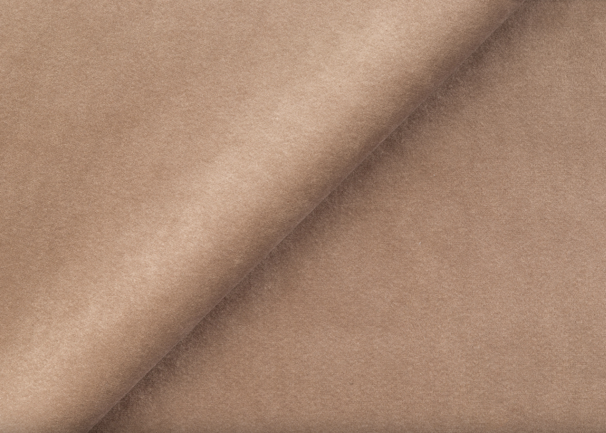 Canapé malmo marron velour, design scandinave