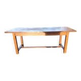 Country farmhouse table in oak