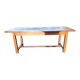 Country farmhouse table in oak