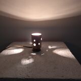 Veilleuse années 50 grès et bronze