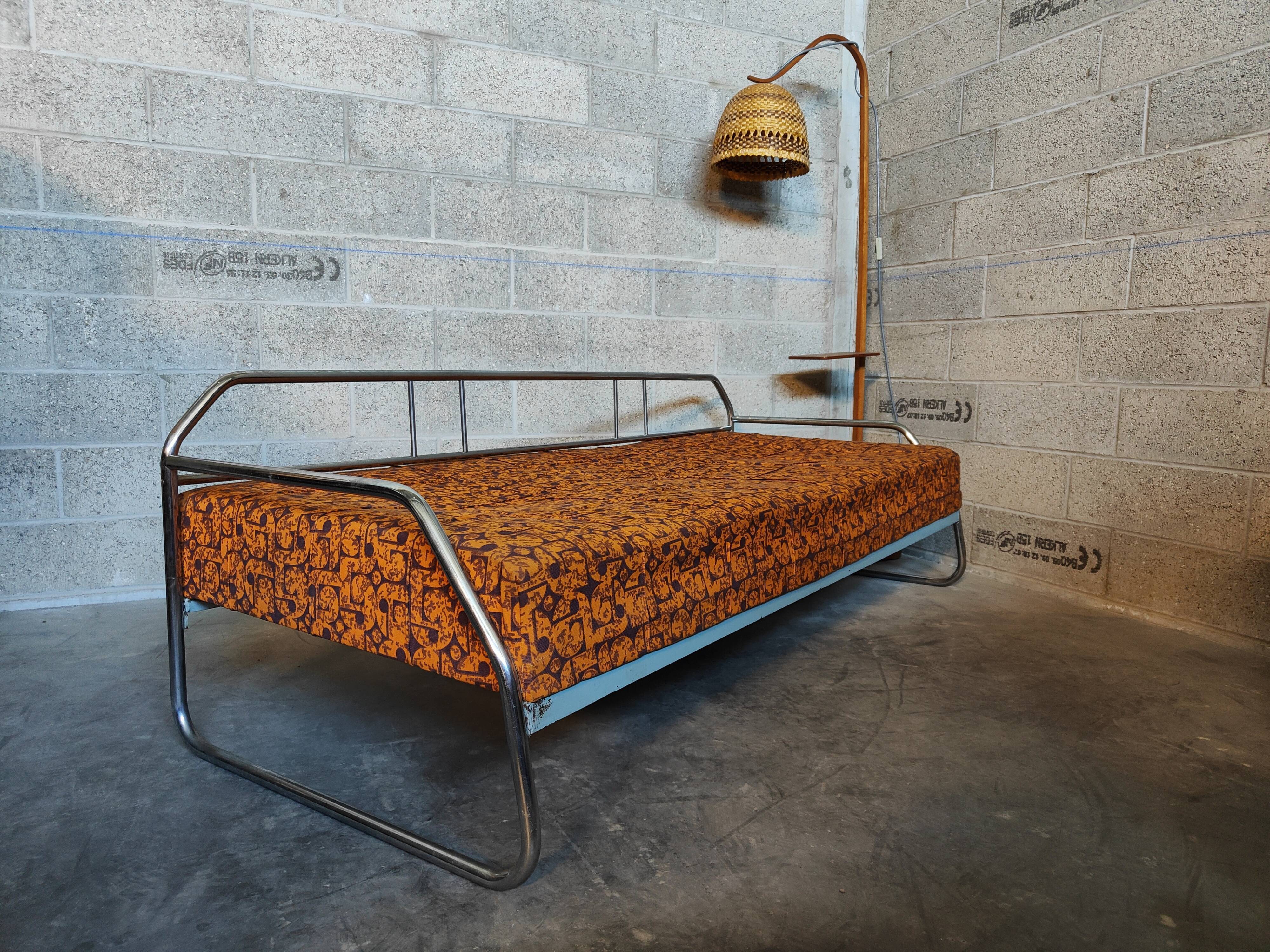 Bauhaus chrome bench 1930