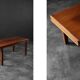Vintage Mid-Century Scandinavian Modern Mahogany Coffee Table, 1950s