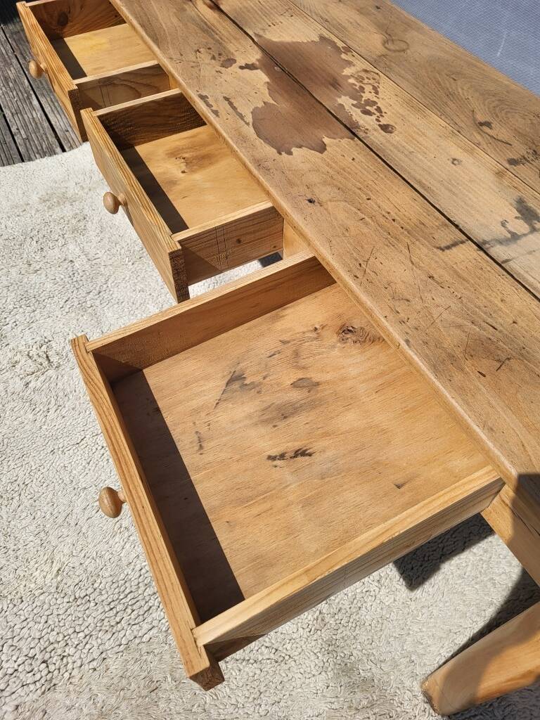 Trade table office workbench serving trolley 3 drawers