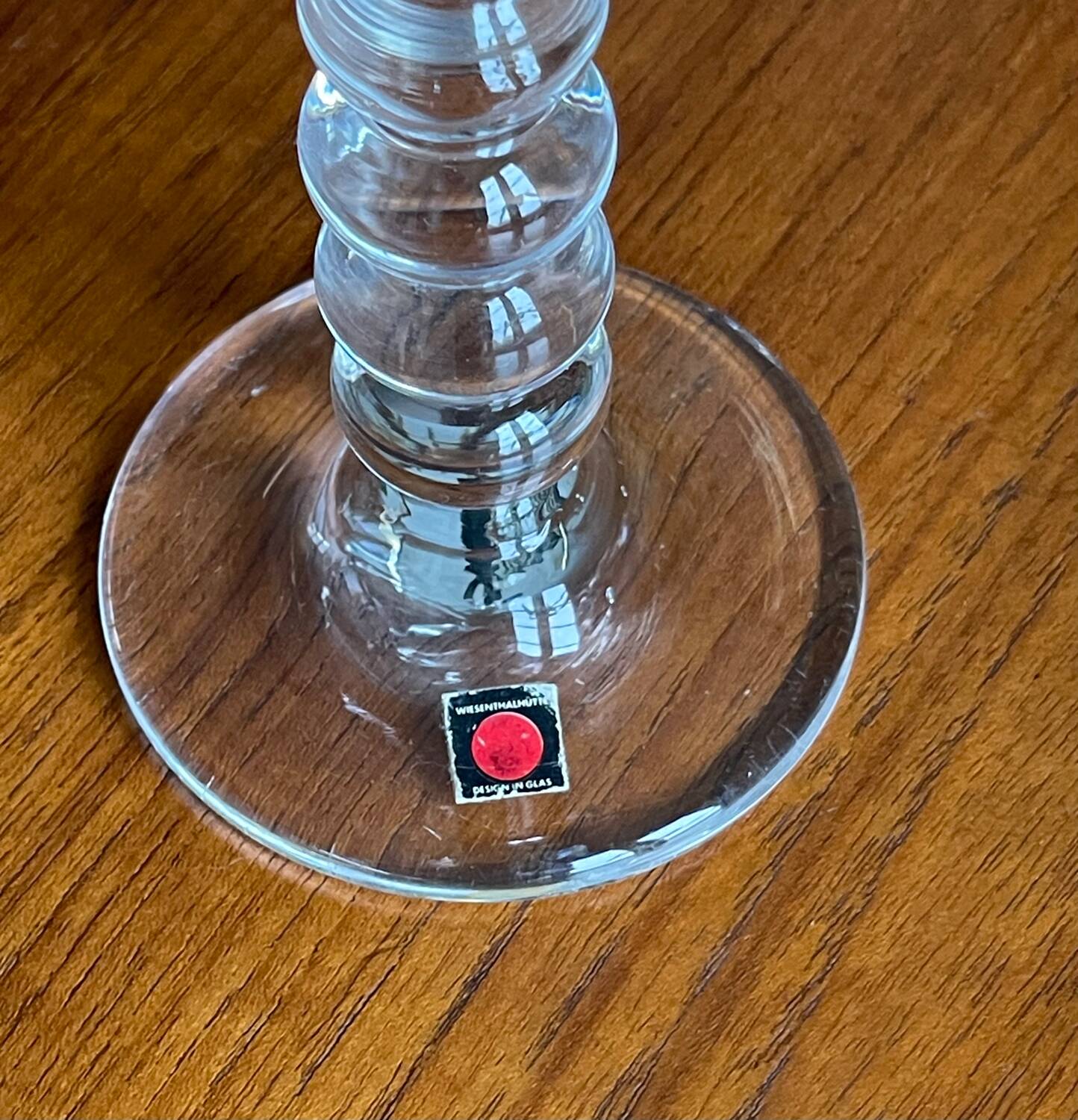 Pair of candlesticks Wiesenthalhütte, 1970