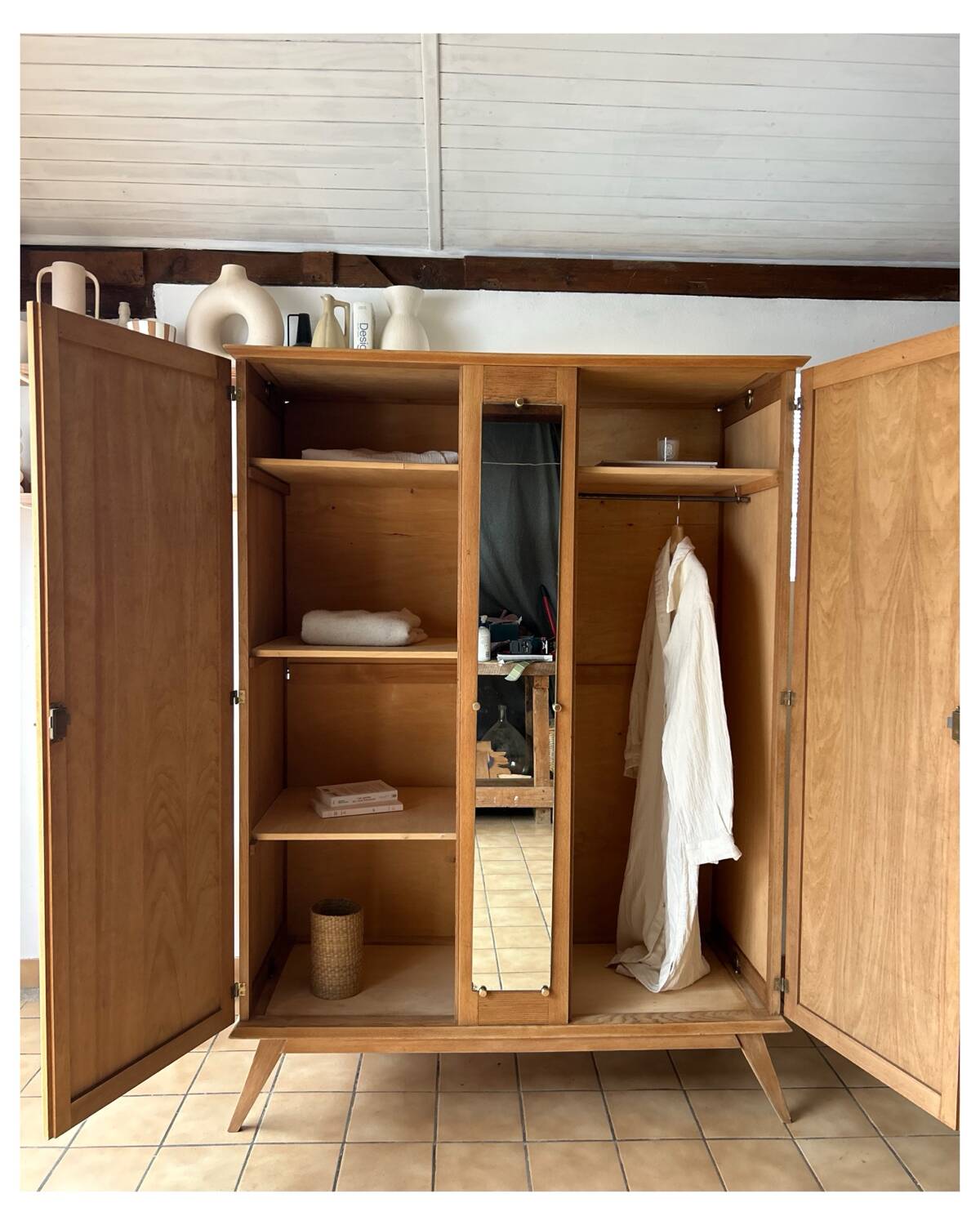 Vintage Parisian wardrobe