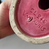 2 vintage Vallauris candlesticks