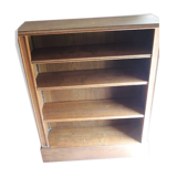 Old small solid oak library